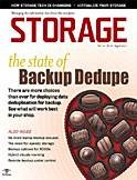 Storage magazine Online August 2011 cover
